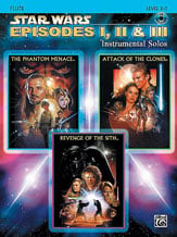 STAR WARS EPISODES 1 2 AND 3 FLUTE BK/CD cover